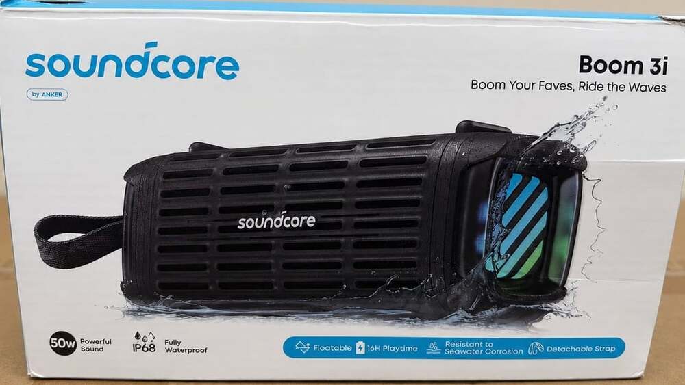 Soundcore Boom 3i Portable Bluetooth Speaker